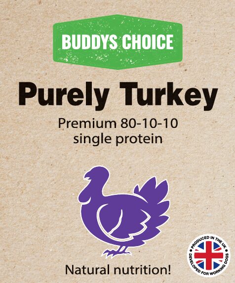 BUDDYS CHOICE PURELY TURKEY 12 X 454G