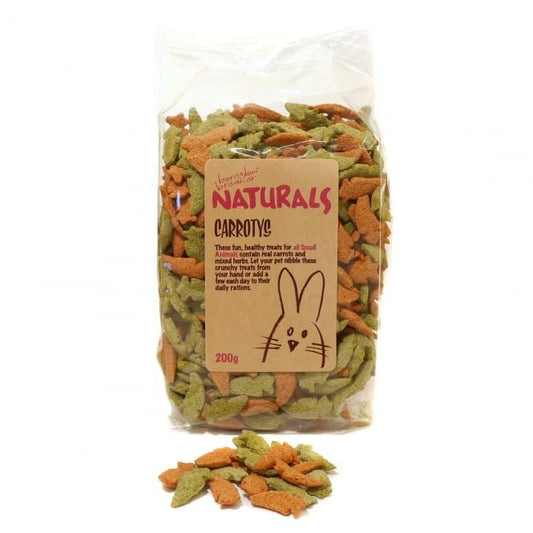 Rosewood Naturals Carrotys Small Animal Treats 200g