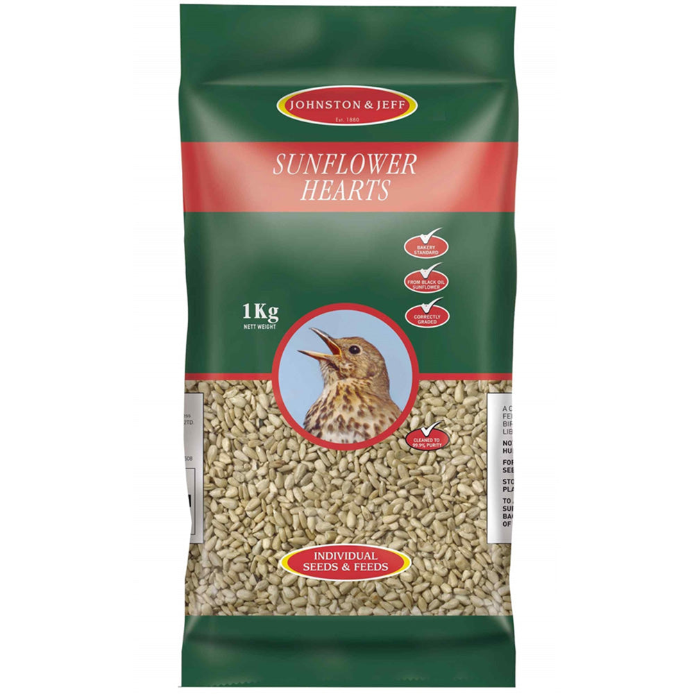 JOHNSTON & JEFF SUNFLOWER HEARTS 1KG