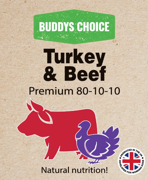 BUDDYS CHOICE TURKEY & BEEF TRIPE 12 X 454G